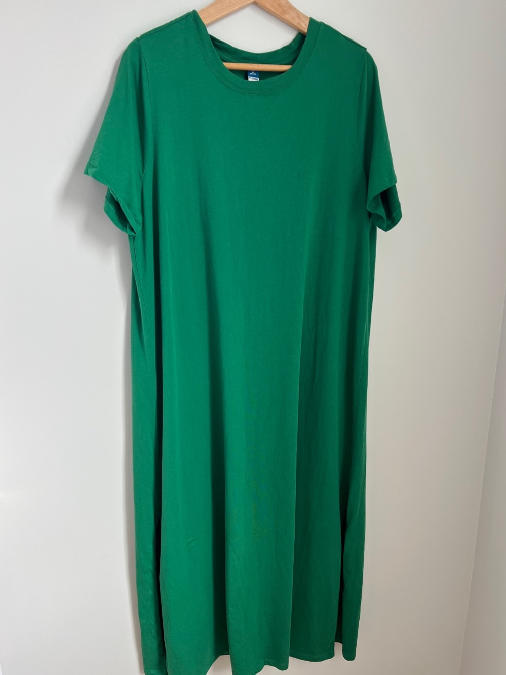 Old Navy | Emerald Green Short Sleeve Maxi T-Shirt Dress #886469-02 Size XLP